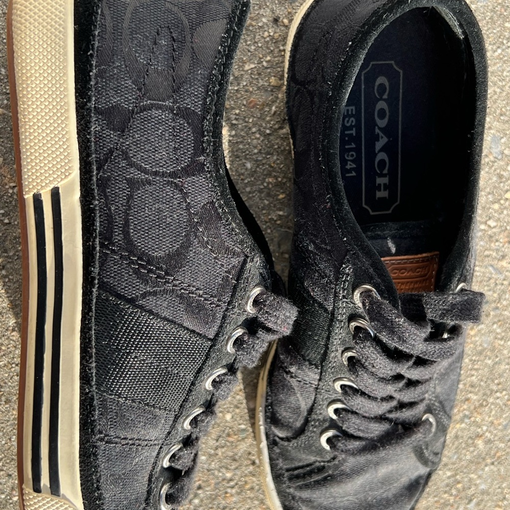 Coach Unisex Sneakers Men 7 1/2M - Women 9.5 - Picture 4 of 13